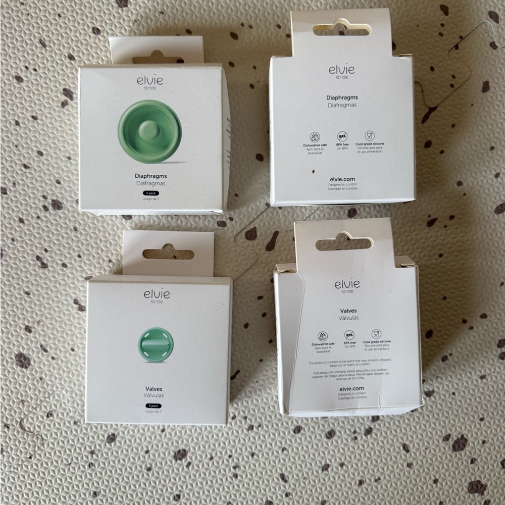 NEW Elvie Stride Diaphragms and Valves Set
